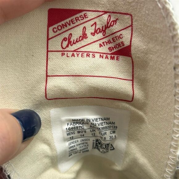 Converse x JW Anderson Chuck 70 Hi Glitter Pack Multicolor Size 12 Black White - Picture 14 of 15